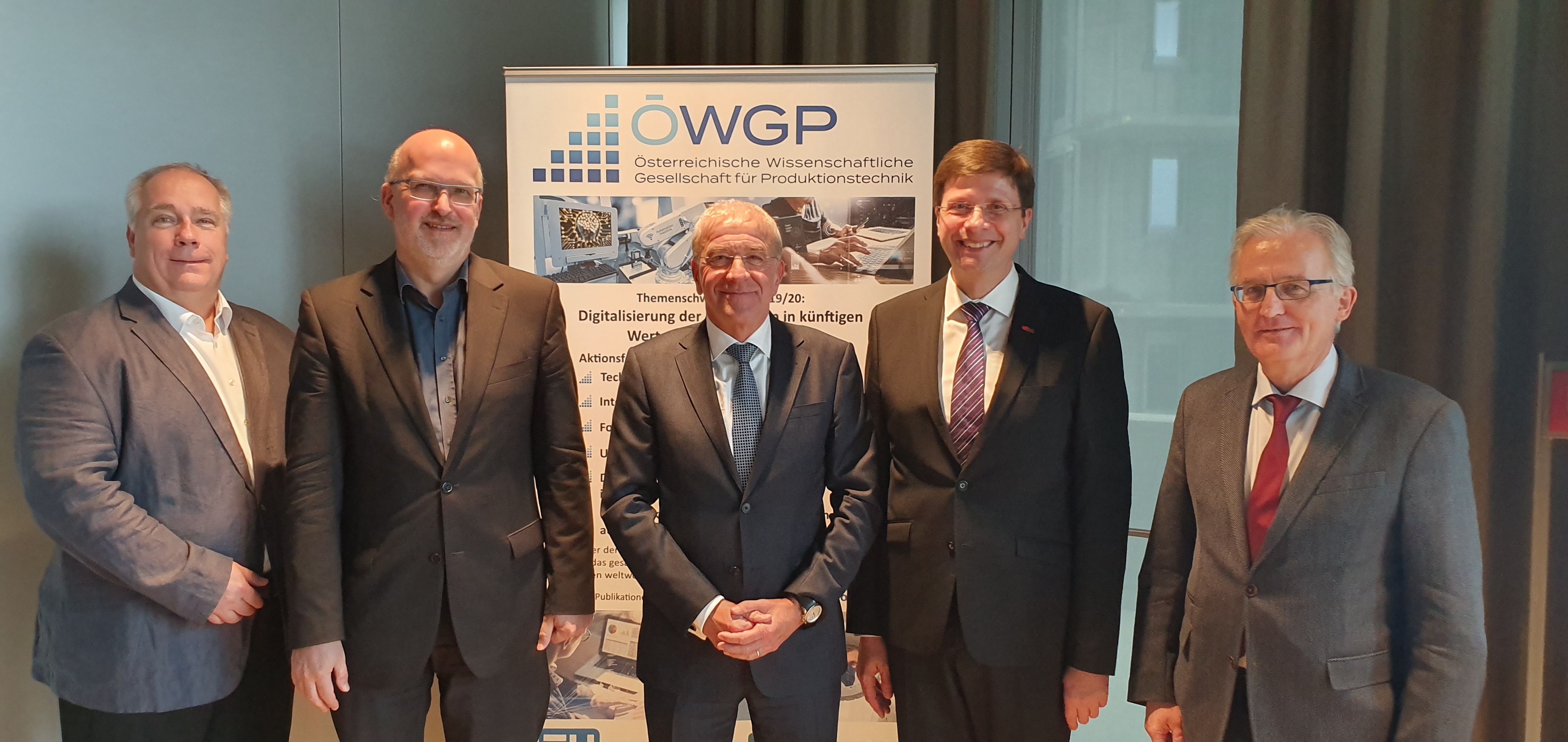 ÖWGP Vorstand und Keynote Speaker